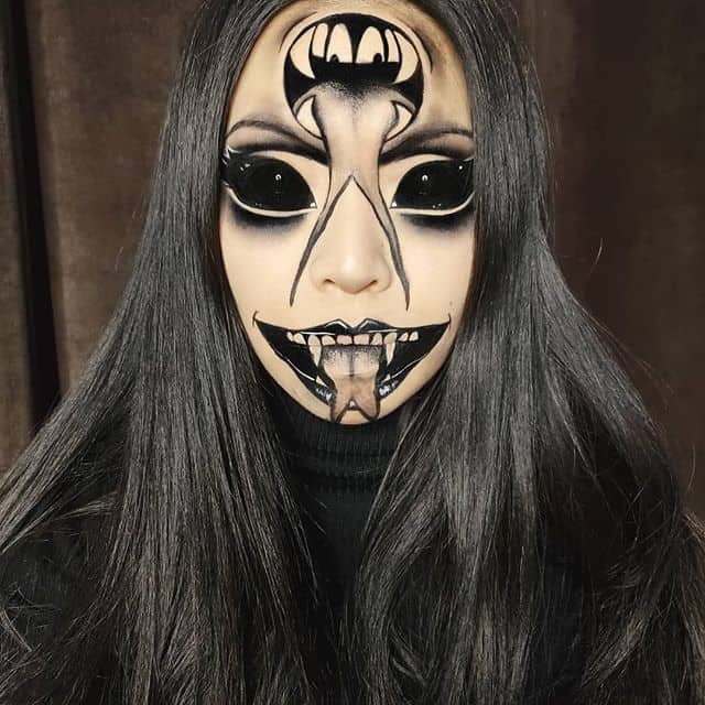 illusion halloween makeup