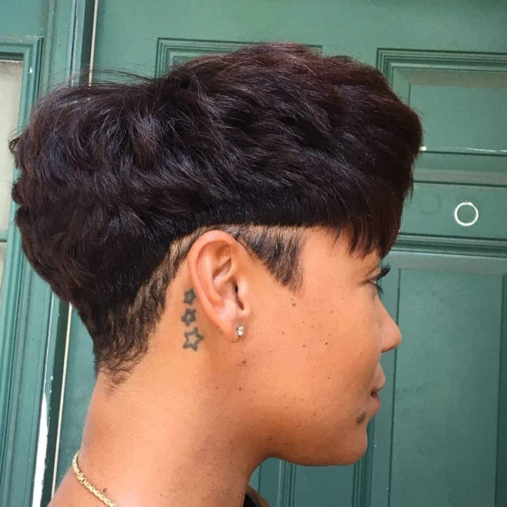 90s halle berry inspired pixie