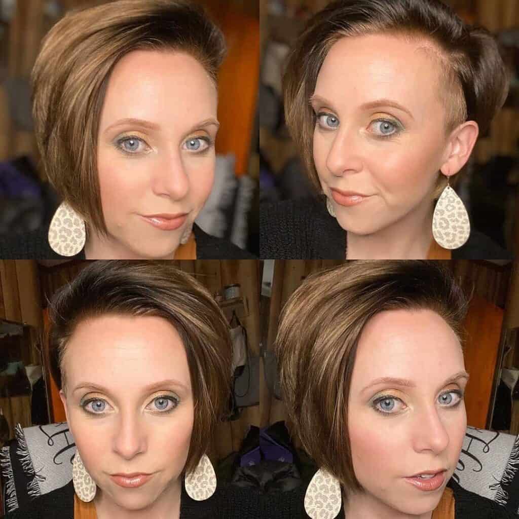 side part pixie