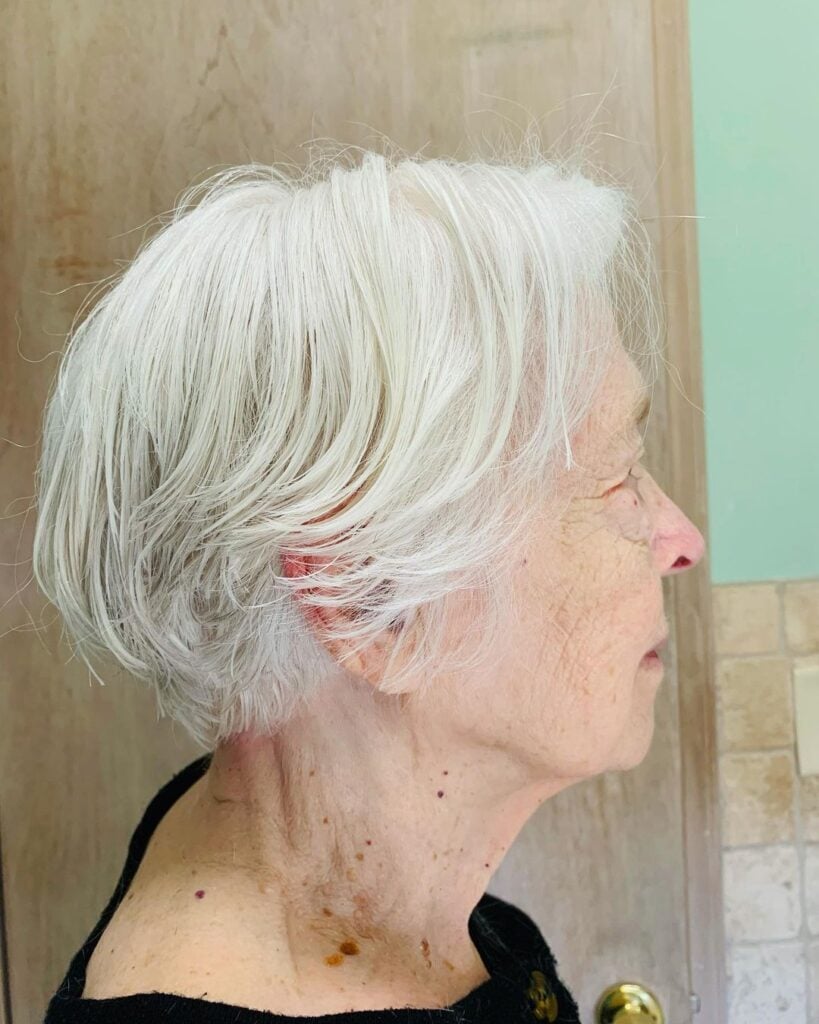 feathered pixie for women over 60