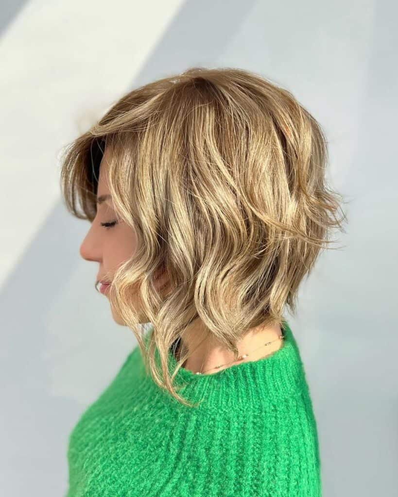 stacked bob