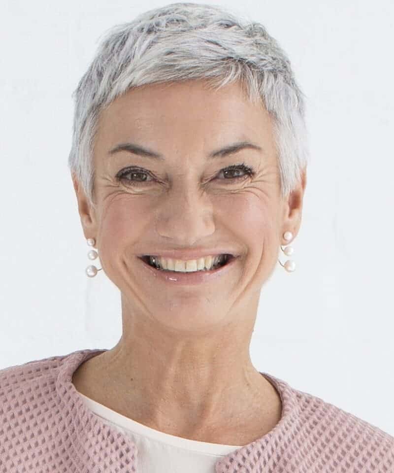 cropped pixie cut for women over 50 