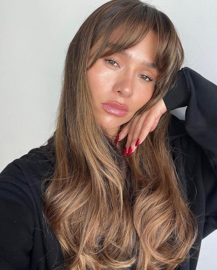 bronze face framing layers 