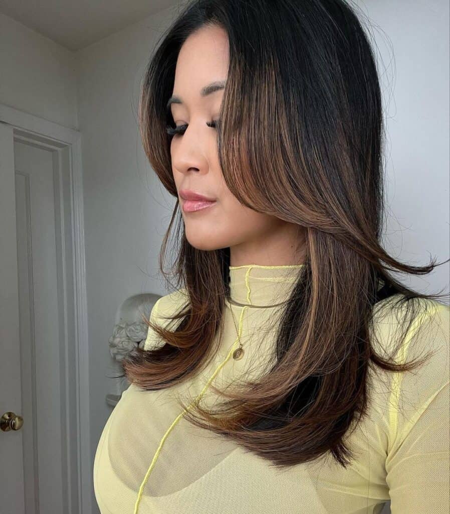 70’s Curtain Fringe for Thin Straight Hair